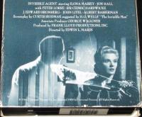 【VHSビデオ】輸入ビデオ　INVISIBLE AGENT 透明スパイ　1942年／アメリカ映画