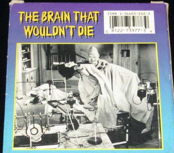 VHSビデオ】輸入ビデオ THE BRAIN THAT WOULDN'T DIE 死なない