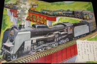 講談社のたのしい絵本　きしゃ　1960年/C62/ロータリー式雪かき車/ED70型電気機関車