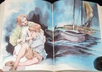 少年少女 世界の文学15 フランス編4　昭和44年　帯付　十五少年漂流記/柳柊二/梁川剛一