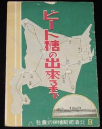 【戦前チラシ】ビート糖の出来るまで　甜菜製糖工程図/栄養はビート糖から/保健はバンドミンから