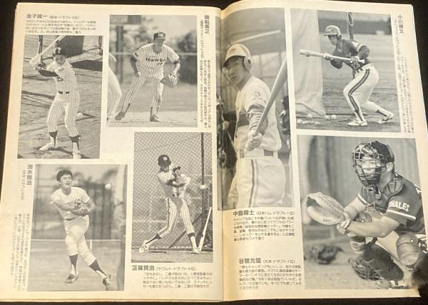 週刊ベースボール 1989年3/6号 89プロ野球全選手写真名鑑/原辰徳