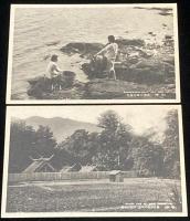 【戦前絵葉書】建国の聖地　お伊勢参り記念　封筒入り7枚/朝熊岳ケーブル/鳥羽の海女