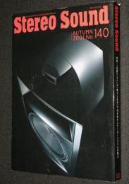 季刊ステレオサウンド（140）2001 AUTUMN　比較テスト スピーカーシステムの魅力