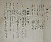 【戦前資料】皇太子殿下御成婚記念　日本帝国国民必須　国旗に関する注意