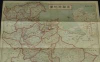 日本府県管内地図　京都府