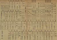 【戦前新聞】大阪毎日新聞　昭和3年2月21日 第二号外／第四号外 2枚セット　総選挙開票