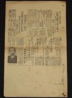 【戦前新聞】大阪毎日新聞　昭和4年2月10日　号外　宵越しの不信任決議/殺気漲る衆議院