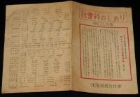 【資料】社会科のしおり　昭和25年版　国勢調査/北海道概況