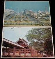 【絵葉書】エアリアカード 名古屋　紙ケース入り6枚　昭文社　昭和40年代頃/大判