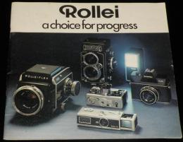 【カタログ】Rollei a choice for progress ローライ　1970年代頃/英文カタログ
