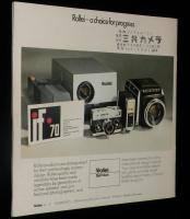 【カタログ】Rollei a choice for progress ローライ　1970年代頃/英文カタログ