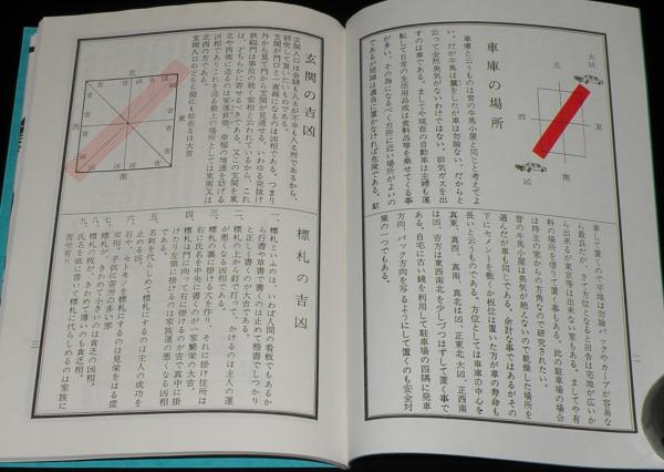 家相秘伝 東京家伝学会 一代一冊/方除・手相・運勢・薬草/折込図