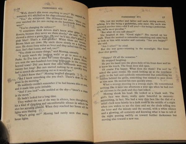 洋書】RAY BRADBURY FAHRENHEIT 451 レイ・ブラッドベリ：華氏451度