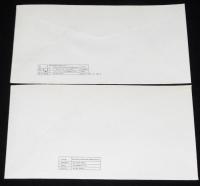 【初日カバー】琉球切手　郵便切手発行20年記念　2種セット　琉球郵便/1948-1968