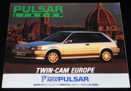 【パンフレット】日産　NEW パルサー LINE-UP　昭和61年/オースター/マーチ/バネット