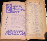 【雑誌付録】秋の歌謡パンチパレード　平凡 昭和41年11月号付録/舟木一夫ヒットメロディー集