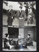 【映画スチール】お坊主天狗　4枚セット　東映　昭和37年作品/片岡千恵蔵/美空ひばり