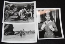 【映画スチール】ひばりの佐渡情話　3枚セット　東映　昭和37年/美空ひばり