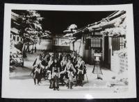【映画スチール】赤穂城断絶　3枚セット　東映　昭和53年/深作欣二/萬屋錦之介/千葉真一