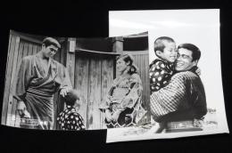 【映画スチール】浪曲子守唄　2枚セット　東映　昭和41年/千葉真一/大原麗子