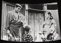 【映画スチール】浪曲子守唄　2枚セット　東映　昭和41年/千葉真一/大原麗子