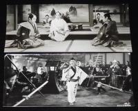 【映画スチール】きさらぎ無双剣　4枚セット　東映　昭和37年/市川右太衛門/高田浩吉