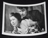 【映画スチール】無法の宿場　2枚セット　東映　昭和38年/東千代之介/立川さゆり