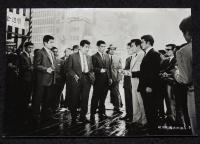 【映画スチール】暗黒街　最大の決斗　3枚セット　東映　昭和38年/鶴田浩二/高倉健