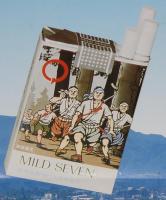 【たばこポスター】安中市制施行30周年記念たばこ　昭和63年/安政遠足/日本専売公社