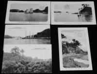【戦前絵葉書】鳥羽風景　高級コロタイプ版　封筒11枚入/海女/停車場付近/弁天島