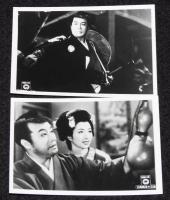 【映画スチール】三萬両五十三次　4枚セット　大映　昭和27年/大河内伝次郎/轟夕起子