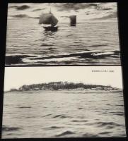 【戦前絵葉書】大洗　封筒8枚入　昭和8年/常陸大洗海岸/常陸磯浜築港/那珂湊海門橋