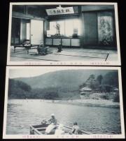 【戦前絵葉書】内湯旅館　山形館　封筒入り6枚　昭和6年/山形県最上郡高湯温泉