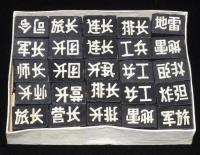 【駄玩具】陸戦棋　中国の軍人将棋　箱入/軍棋/象棋/司令/軍長/工兵/地雷