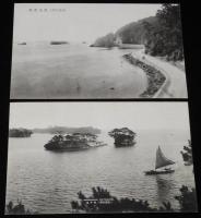 【絵葉書】松島の美観　封筒入り10枚　昭和30年代頃/松島海岸/福浦橋/観光道路/双子島