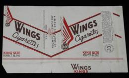 【戦前たばこパッケージ】WINGS Cigarettes ウイングス/(C)1940 BROWN & WILLIAMSON