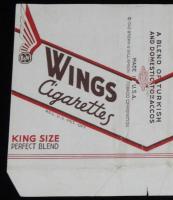 【戦前たばこパッケージ】WINGS Cigarettes ウイングス/(C)1940 BROWN & WILLIAMSON