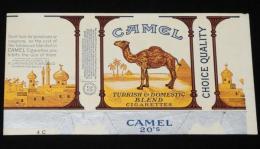 【たばこパッケージ】CAMEL キャメル　R.J.REYNOLDS TOBACCO/戦前～1960年代頃