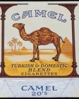 【たばこパッケージ】CAMEL キャメル　R.J.REYNOLDS TOBACCO/戦前～1960年代頃