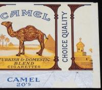 【たばこパッケージ】CAMEL キャメル　R.J.REYNOLDS TOBACCO/戦前～1960年代頃