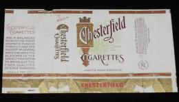 【たばこパッケージ】CHESTERFIELD CIGARETTES チェスターフィールド/戦前～1940年代頃