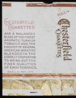 【たばこパッケージ】CHESTERFIELD CIGARETTES チェスターフィールド/戦前～1940年代頃