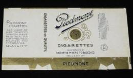 【たばこパッケージ】PIEDMONT CIGARETTES ピードモント/戦前～1940年代頃