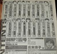 週刊ヤングジャンプ 1998年5/14号 No.21・22　広末涼子/浜丘麻矢/平井理央