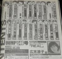 週刊ヤングジャンプ 1998年10/29号 No.46　広末涼子/鮎川なおみ/浮田久恵/奥平恵美