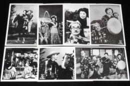 【映画スチール】女次郎長 ワクワク道中　7枚セット　大映　昭和26年/笠置シヅ子/エンタツ/伴淳
