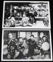 【映画スチール】女次郎長 ワクワク道中　7枚セット　大映　昭和26年/笠置シヅ子/エンタツ/伴淳
