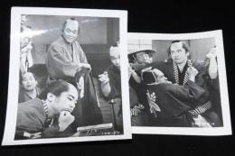 【映画スチール】この首一万石　2枚セット　東映　昭和38年/伊藤大輔/大川橋蔵