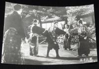 【映画スチール】宮本武蔵　二刀流開眼　2枚セット　東映　昭和38年/内田吐夢/萬屋錦之介